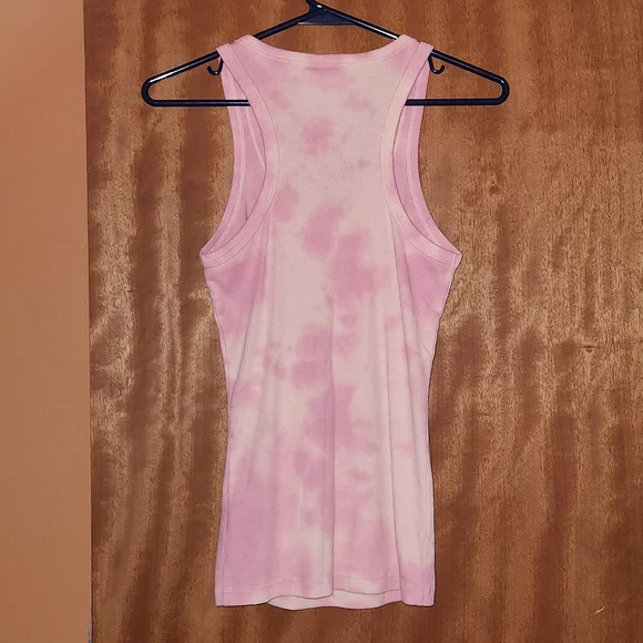 Like New! Perfect Pink Tie-Dye Tank Top - Picture 6 of 8
